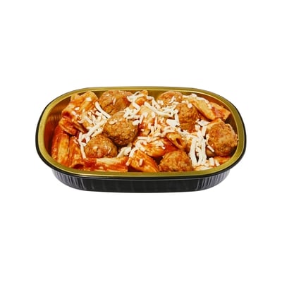 null Rigatoni Marinara Meatballs, Small 475 g, $1.68/100g