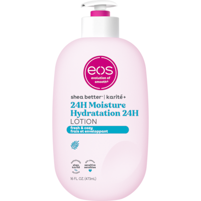 EOS Shea Better 24H Moisture Body Lotion, Fresh & Cozy 473 ml, $4.23/100ml