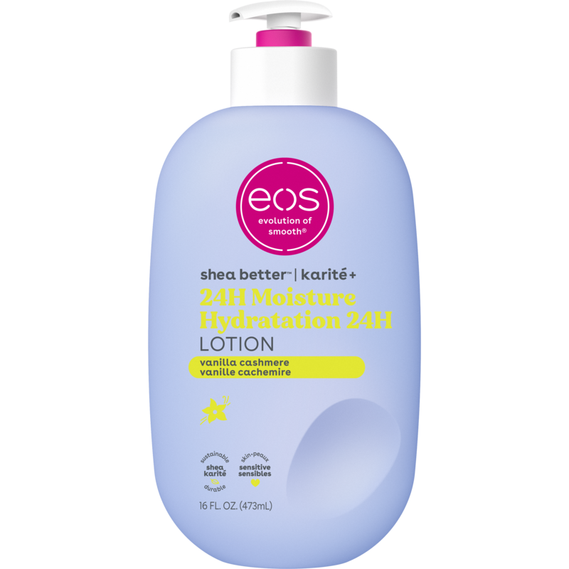 EOS Shea Better 24H Moisture Body Lotion, Vanilla Cashmere - 473