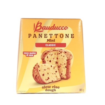 Bauducco Mini Panettone, Classic 80 g, $3.49/100g