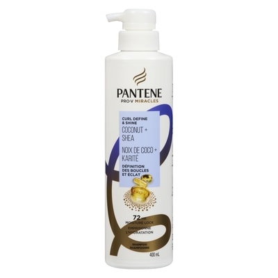 Pantene Shampooing Pro-V Miracles Définition des boucles et éclat Noix de coco + karité, sans sulfate, 400mL 400 ml, 3,37 $/100ml