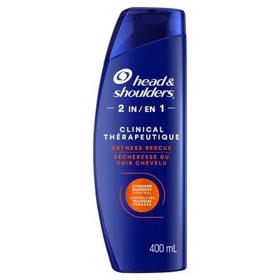 Head & Shoulders Clinical Dryness Rescue 2in1, for Stubborn Dandruff 400 ml, $3.00/100ml