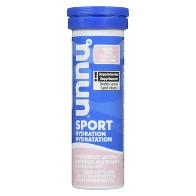 Hydratation sport limonade aux fraises aromatisé
