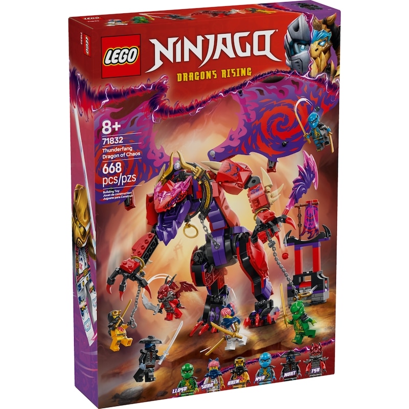 LEGO Ninjago Thunderfang Dragon of Chaos 71832 - 1 ea | Real