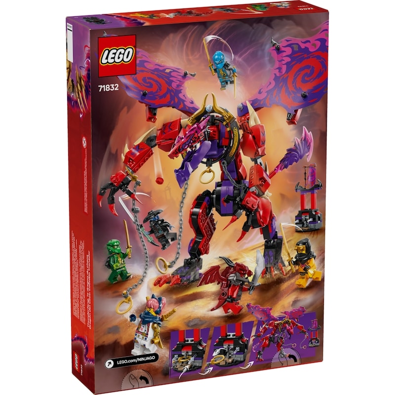 Ninjago Thunderfang Dragon of Chaos 71832