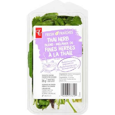 le Choix du Président Mélange de fines herbes à la thaïe fraîches 28 g, 10,71 $/100g