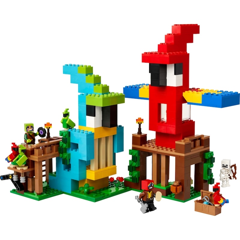 Minecraft The Parrot Houses 21282