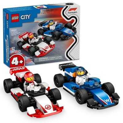 LEGO City Formula 1 F1® Williams Racing & Haas F1® Race Cars 60464 1 ea, $25.00/1ea