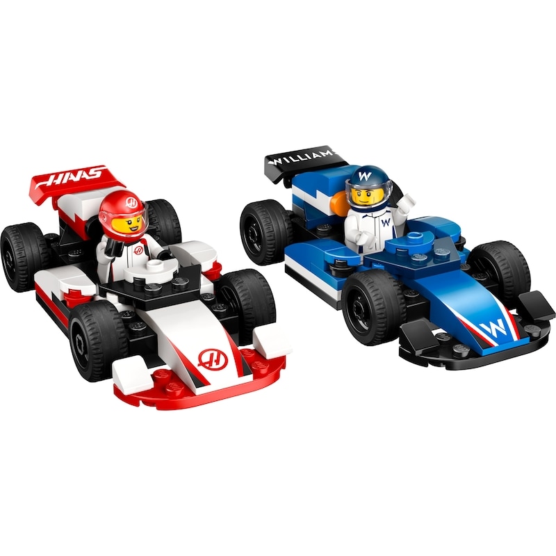 City Formula 1 F1® Williams Racing & Haas F1® Race Cars 60464