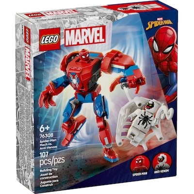 LEGO Super Heroes Marvel Spider-Man Mech vs. Anti-Venom 76308 1 ea, $20.00/1ea