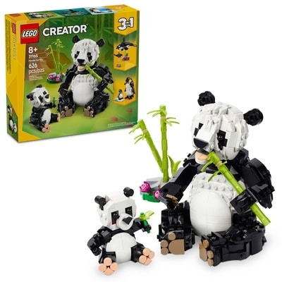 LEGO Creator Wild Animals: Panda Family 31165 1 ea, $50.00/1ea