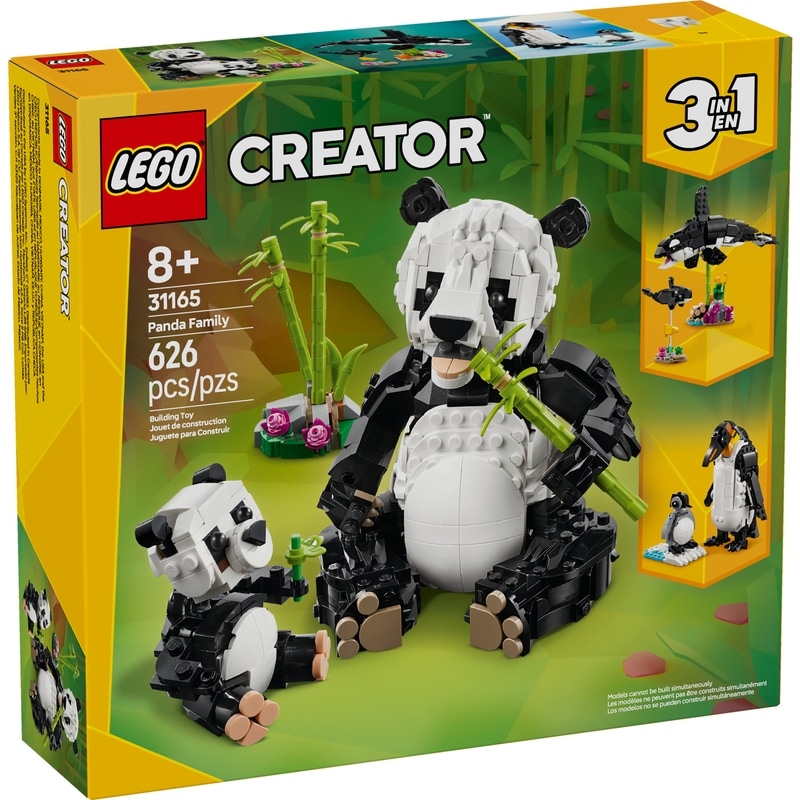 Creator Wild Animals: Panda Family 31165