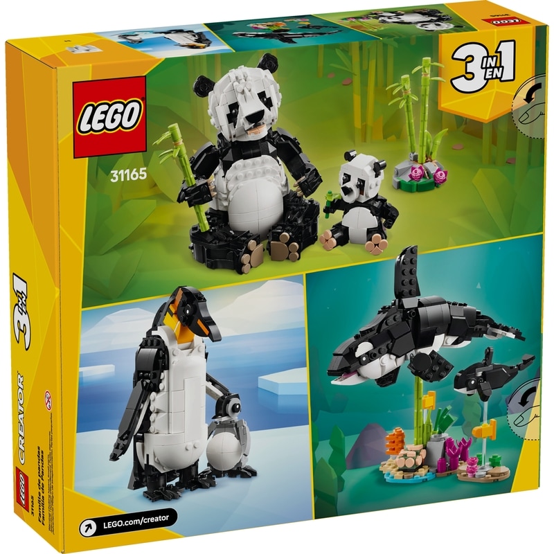 Creator Wild Animals: Panda Family 31165