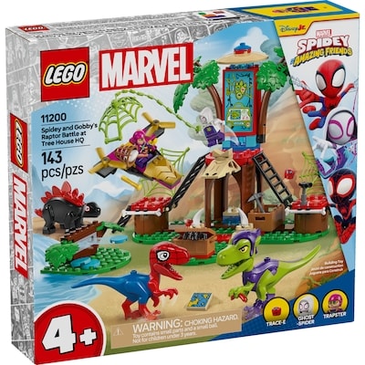 LEGO Spidey Le combat des raptors de Spidey et Gobby au QG dans l’arbre 11200 1 ea, 70,00 $/1ch
