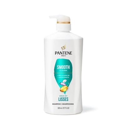 Pantene Smooth & Sleek 72 HR Smoothness Shampoo 820 ml, $1.95/100ml