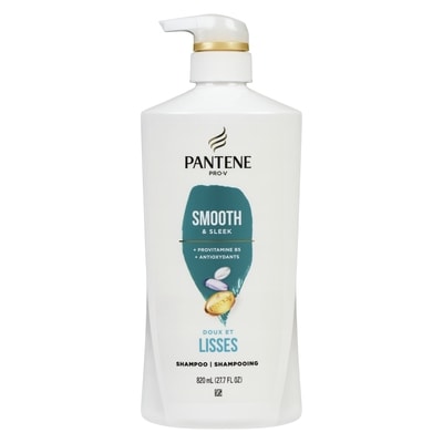 Pantene Smooth & Sleek 72 HR Smoothness Shampoo 820 ml, $1.83/100ml