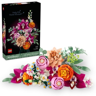 LEGO Botanicals Pretty Pink Flower Bouquet 10342 1 ea, $80.00/1ea
