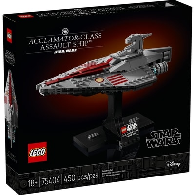 LEGO Star Wars Acclamator-Class Assault Ship™ 75404 1 ea, $65.00/1ea
