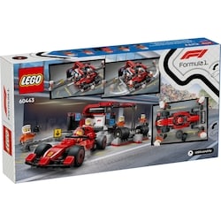 LEGO City Formula 1 F1® Pit Stop & Pit Crew with Ferrari Car 60443