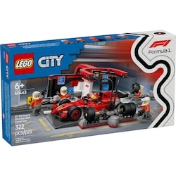 LEGO City Formula 1 L’arrêt au stand et les mécaniciens de F1® avec la voiture Ferrari 60443 1 ea, 40,00 $/1ch