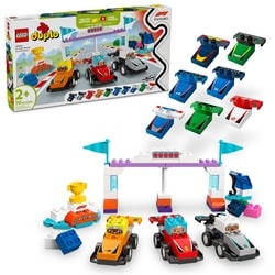 LEGO DUPLO Town F1 Team Race Cars & Drivers Building Toy 10445 1 ea, $60.00/1ea