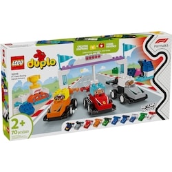 DUPLO Town F1® Team Race Cars & Drivers 10445