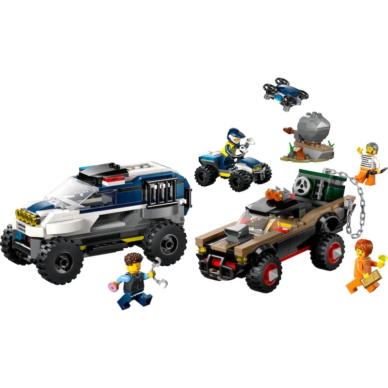 City Great Vehicles Off-Road Police Car Chase 60449