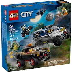 LEGO City Great Vehicles La poursuite en voiture de police tout-terrain 60449 1 ea, 50,00 $/1ch