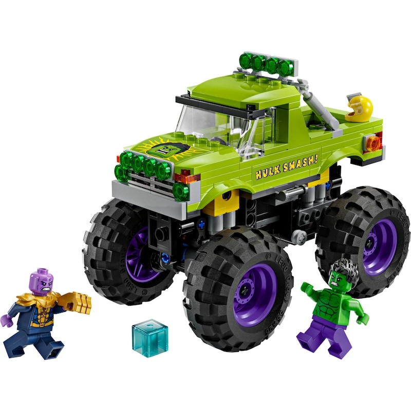 Super Heroes Marvel The Hulk Truck vs. Thanos 76312