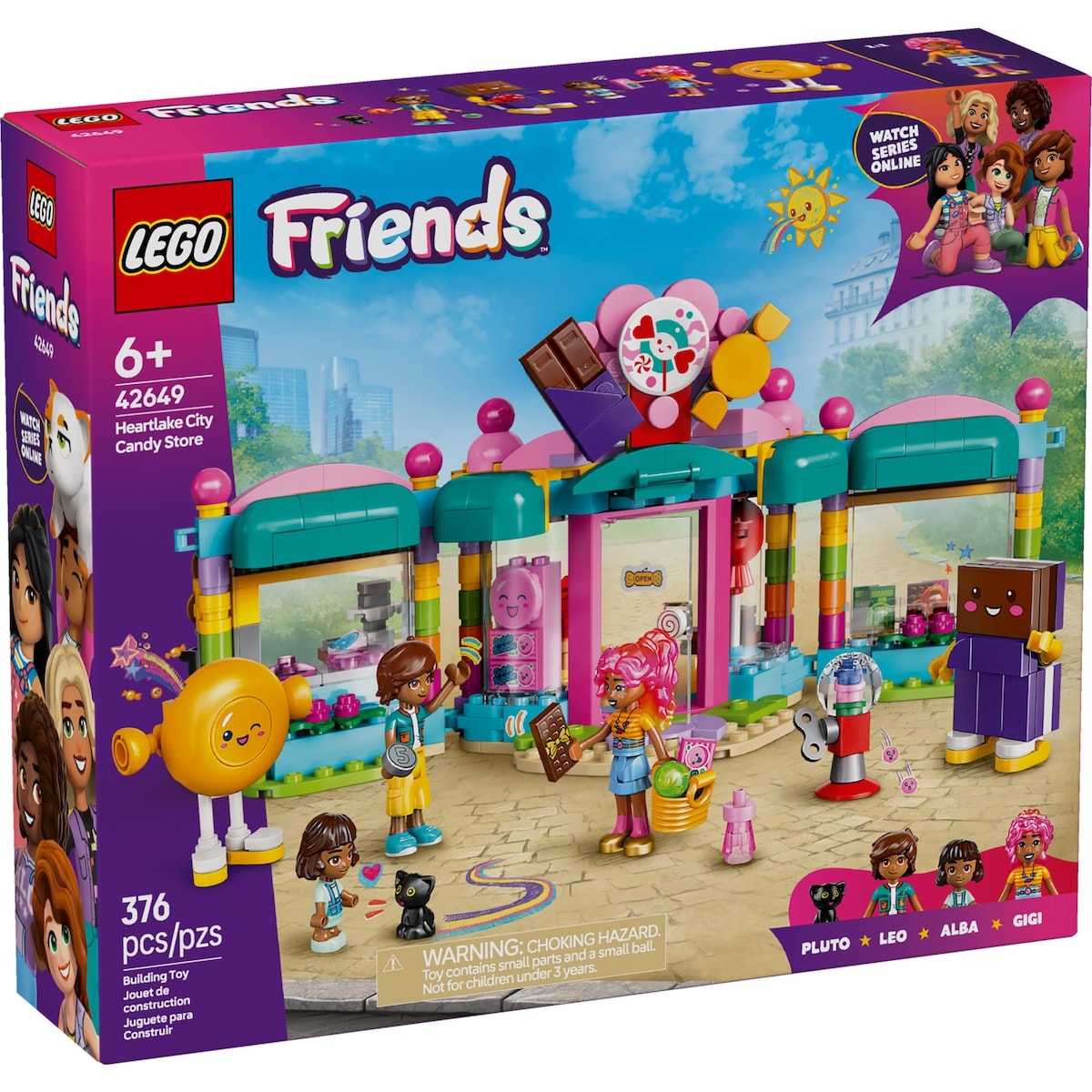 LEGO Friends Heartlake City Candy Store 42649 1 ea, $40.00/1ea
