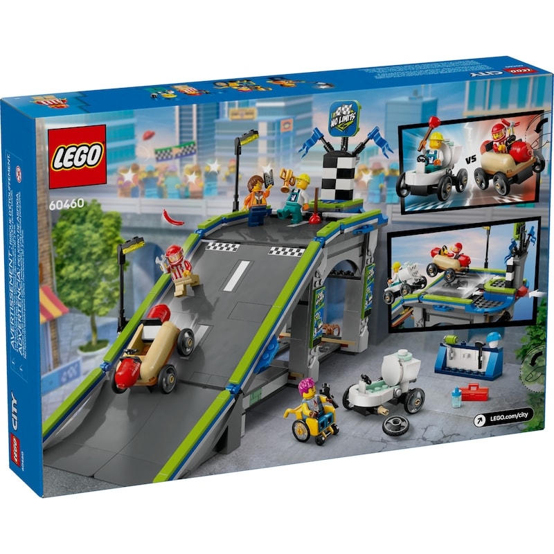 City Great Vehicles No Limits: Race Car Ramp Track 60460