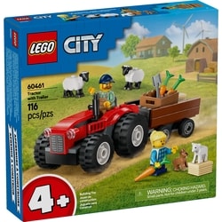 LEGO City Great Vehicles Red Farm Tractor with Trailer & Sheep 60461 1 ea, $25.00/1ea