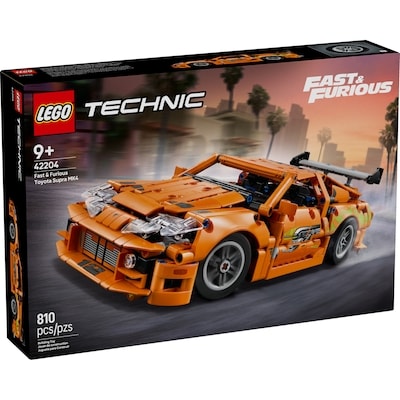 LEGO Technic Fast and Furious Toyota Supra MK4 42204 1 ea, $68.00/1ea