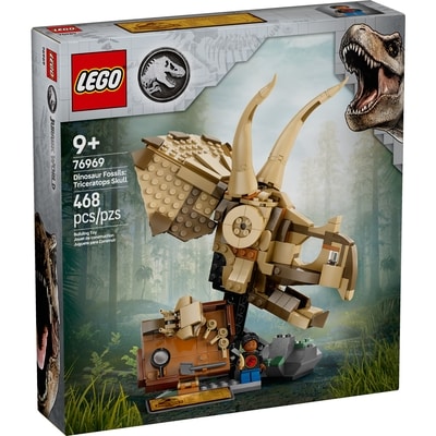 LEGO Jurassic World Dinosaur Fossils: Triceratops Skull 76969 1 ea, $60.00/1ea