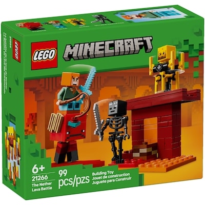 LEGO Minecraft The Nether Lava Battle 21266 1 ea, $9.75/1ea