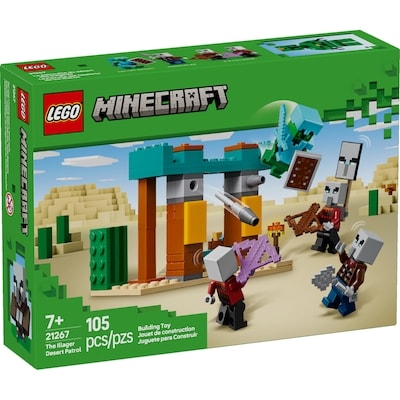 LEGO Minecraft The Illager Desert Patrol 21267 1 ea, $15.00/1ea