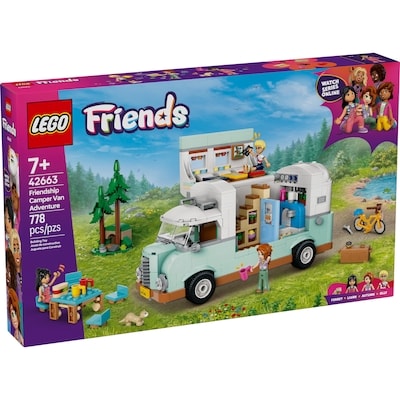 LEGO Friends L’aventure en autocaravane de l’amitié 42663 1 ea, 80,00 $/1ch