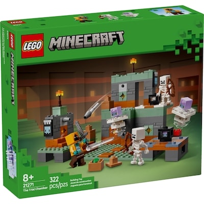 LEGO Minecraft The Trial Chamber 21271 1 ea, $50.00/1ea