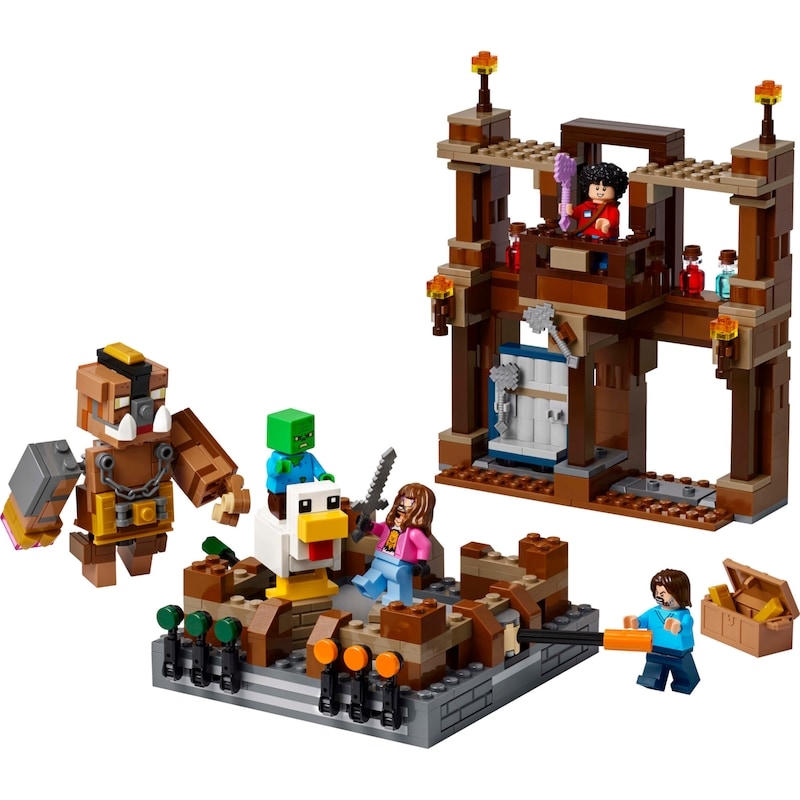 Minecraft Woodland Mansion Fighting Ring 21272