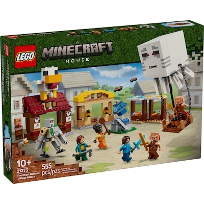 LEGO Minecraft The Ghast Balloon Village Attack 21273 1 ea, $90.00/1ea