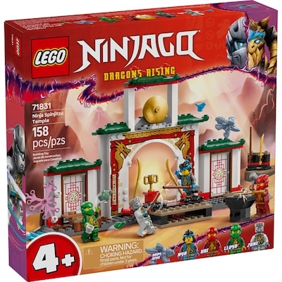 LEGO Ninjago Ninja Spinjitzu Temple 71831 1 ea, $50.00/1ea