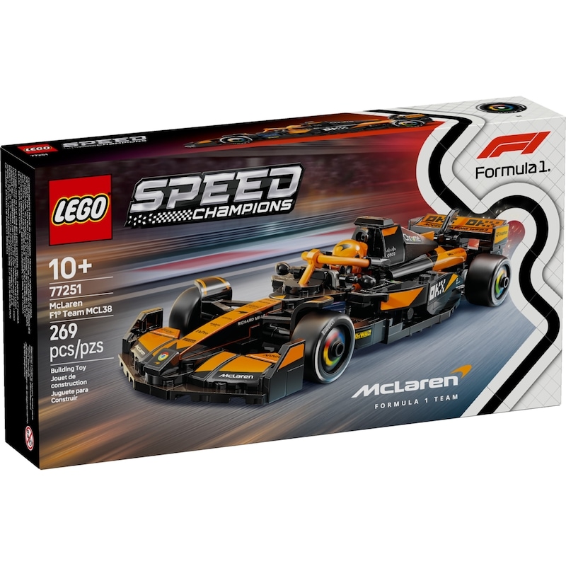 ホットウィール McLaren Formula 1 Team (#81) Hot Wheels® F1® Series: McLaren Formula 1® Team MCL38 Car