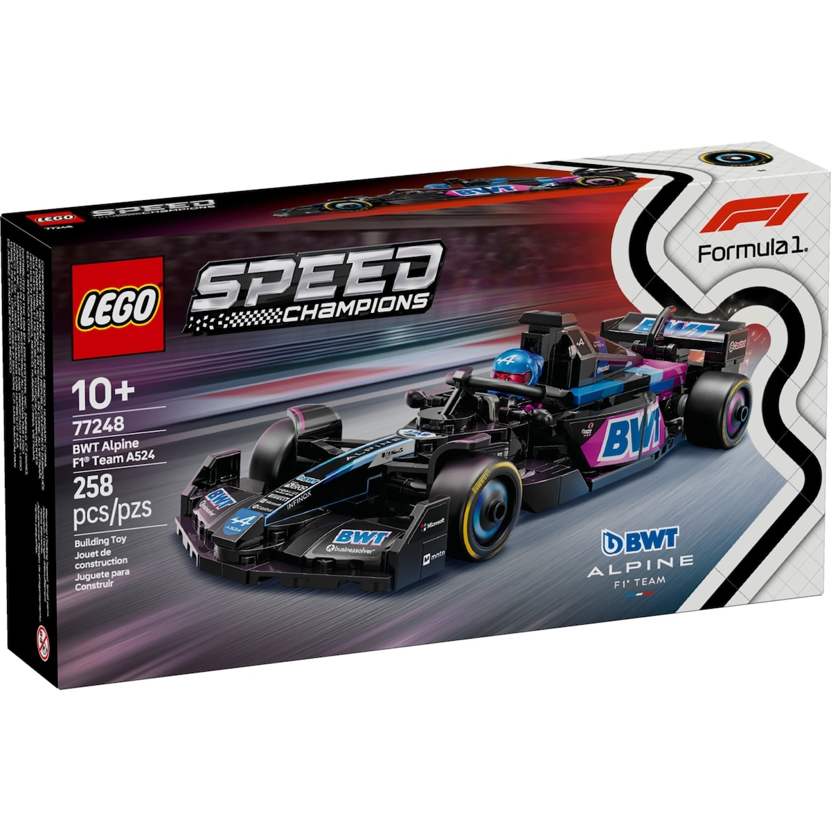 LEGO Speed Champions Voiture de course BWT Alpine F1® Team A524 77248 1 ea, 35,00 $/1ch