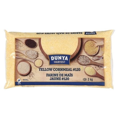 Dunya Yellow Cornmeal #120 2 kg, $0.19/100g