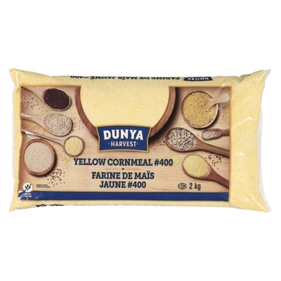 Dunya Yellow Cornmeal #400 2 kg, $0.19/100g