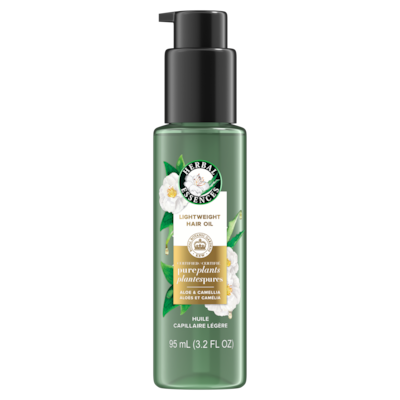 Herbal Essences Huile capillaire légère, plantes pures certifiées, avec aloès et huile de fleur de camélia, 95mL (3,2oz liq.) 95 ml, 10,53 $/100ml