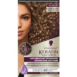 Keratin Blonde Permanent Hair Colour Cream Almond Blonde 11.1, Hi-Lift Permanent Color, 1 Application Almond Blonde