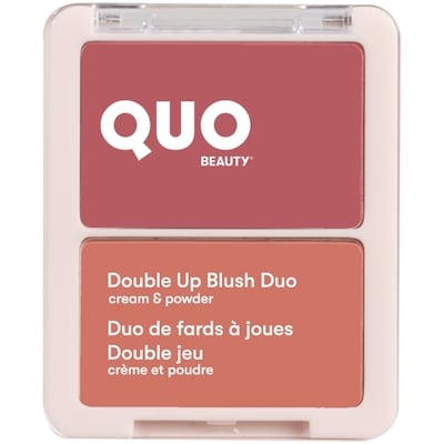 Quo Beauty Double Up Blush Duo Stop & Smell The Roses 1 ea, $5.79/1ea