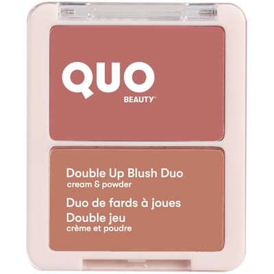 Quo Beauty Double Up Blush Duo Wine & Dine 1 ea, $5.79/1ea