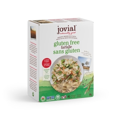 Jovial Gluten Free Brown Rice Farfalle 340 g, $2.35/100g